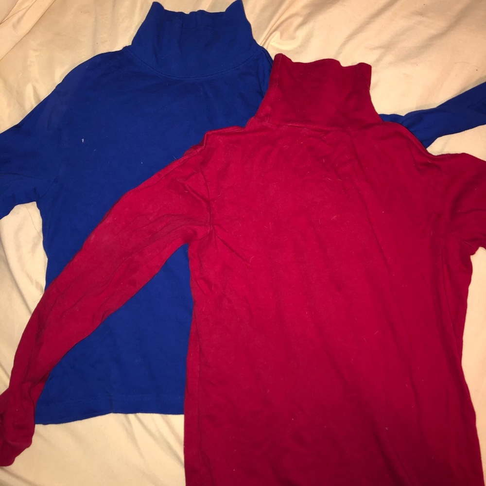 2 Turtle Neck Shirts